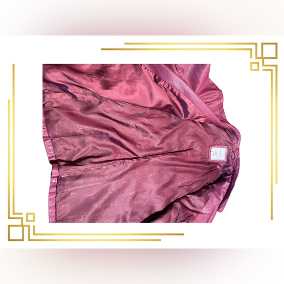 Guess Faux Leather Jacket - Picture 3 of 6
